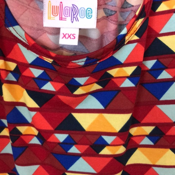 LuLaRoe Irma tunic size xxs - Picture 2 of 4